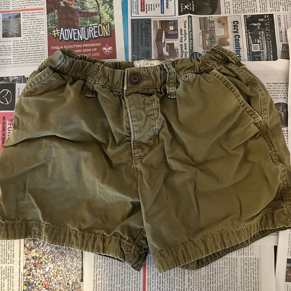 Mens Abercrombie campus shorts